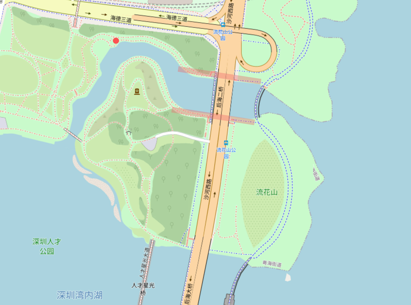 城市漫步指南口衔山石细心望海波平深圳湾公园漫步指南