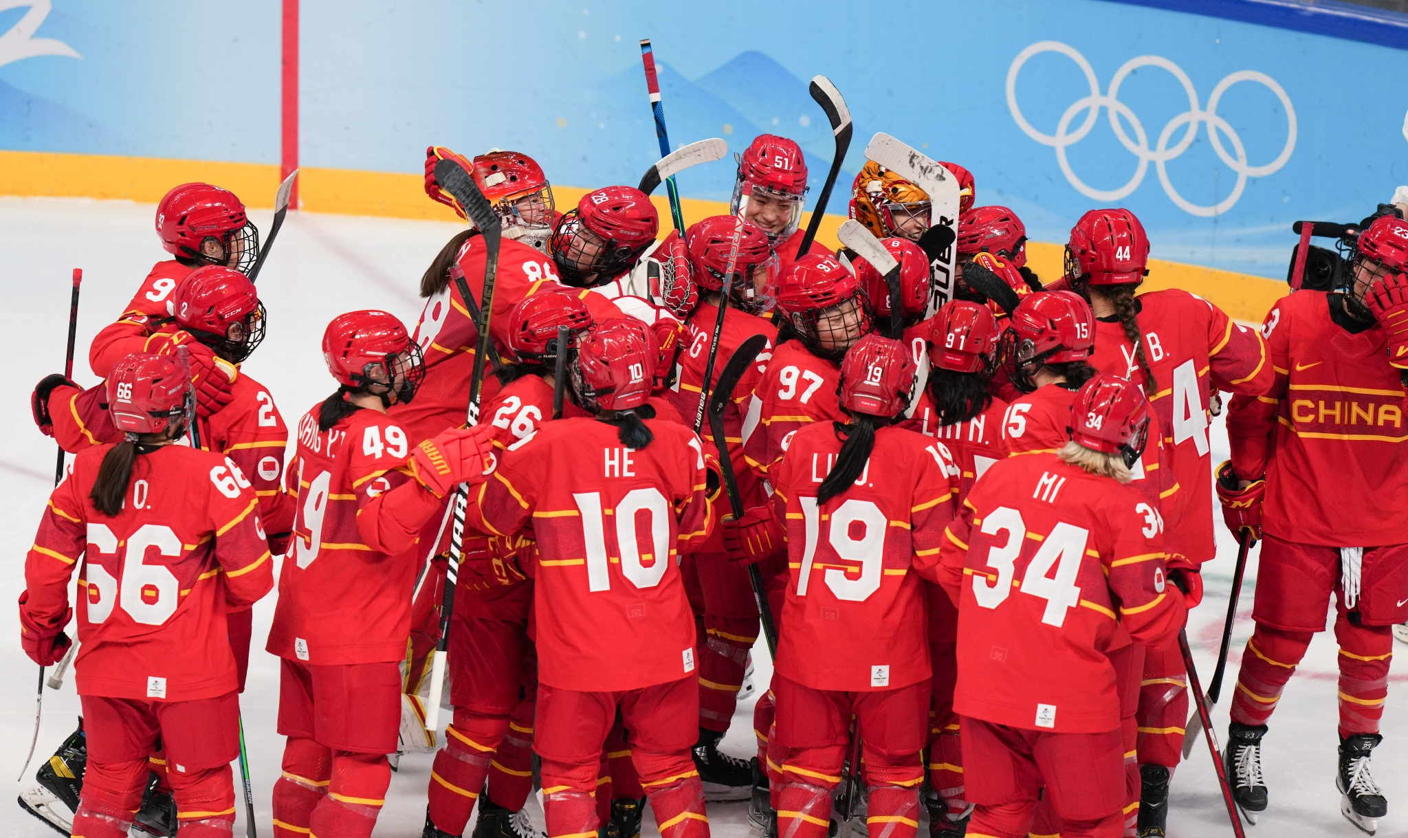 冰球——女子小组赛：中国队胜日本队休闲区蓝鸢梦想 - Www.slyday.coM