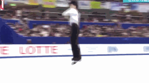 数不清转了多少圈的羽生结弦