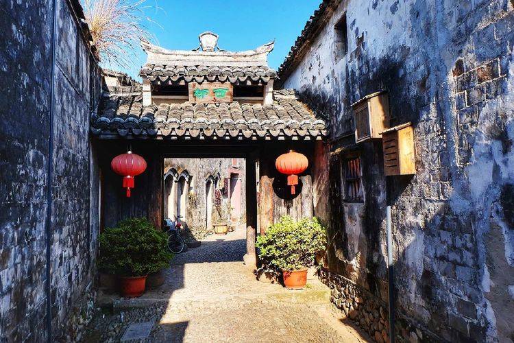 户户有活水的前童古镇家家连流水小桥户户通卵石坦途