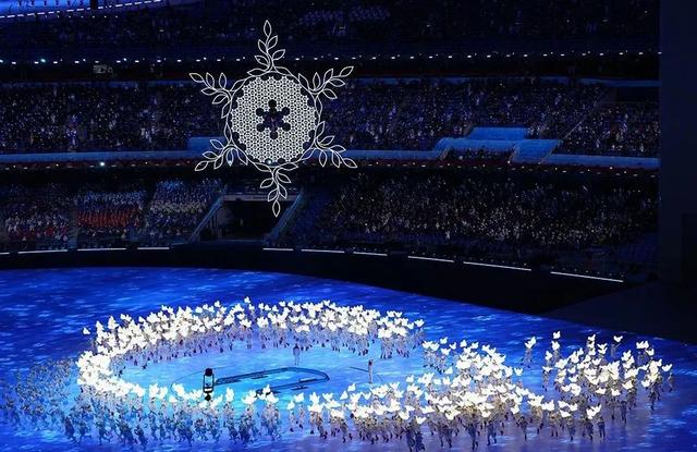 2月4日晚，北京冬奥会开幕式现场 图源：新华社