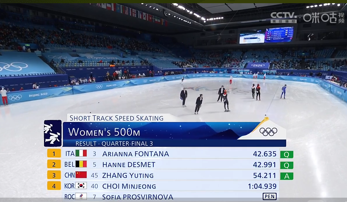 王濛带了秒表来解说短道速滑，激动时大喊：看是谁伸的魔爪？！休闲区蓝鸢梦想 - Www.slyday.coM