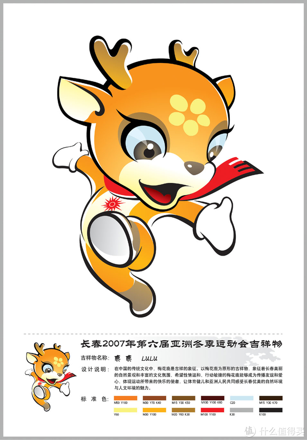 转眼到了2007年,东亚会在长春举行,这次的吉祥物形象是大连千代卡通