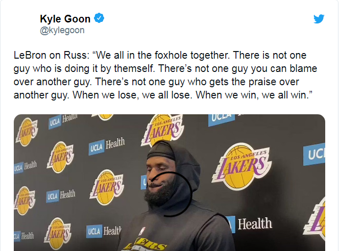 截止日临近威少要被交易?詹姆斯发声力挺:我们是兄弟,一损俱损休闲区蓝鸢梦想 - Www.slyday.coM 截止日临近威少要被交易?詹姆斯发声力挺:我们是兄弟,一损俱损休闲区蓝鸢梦想 - Www.slyday.coM