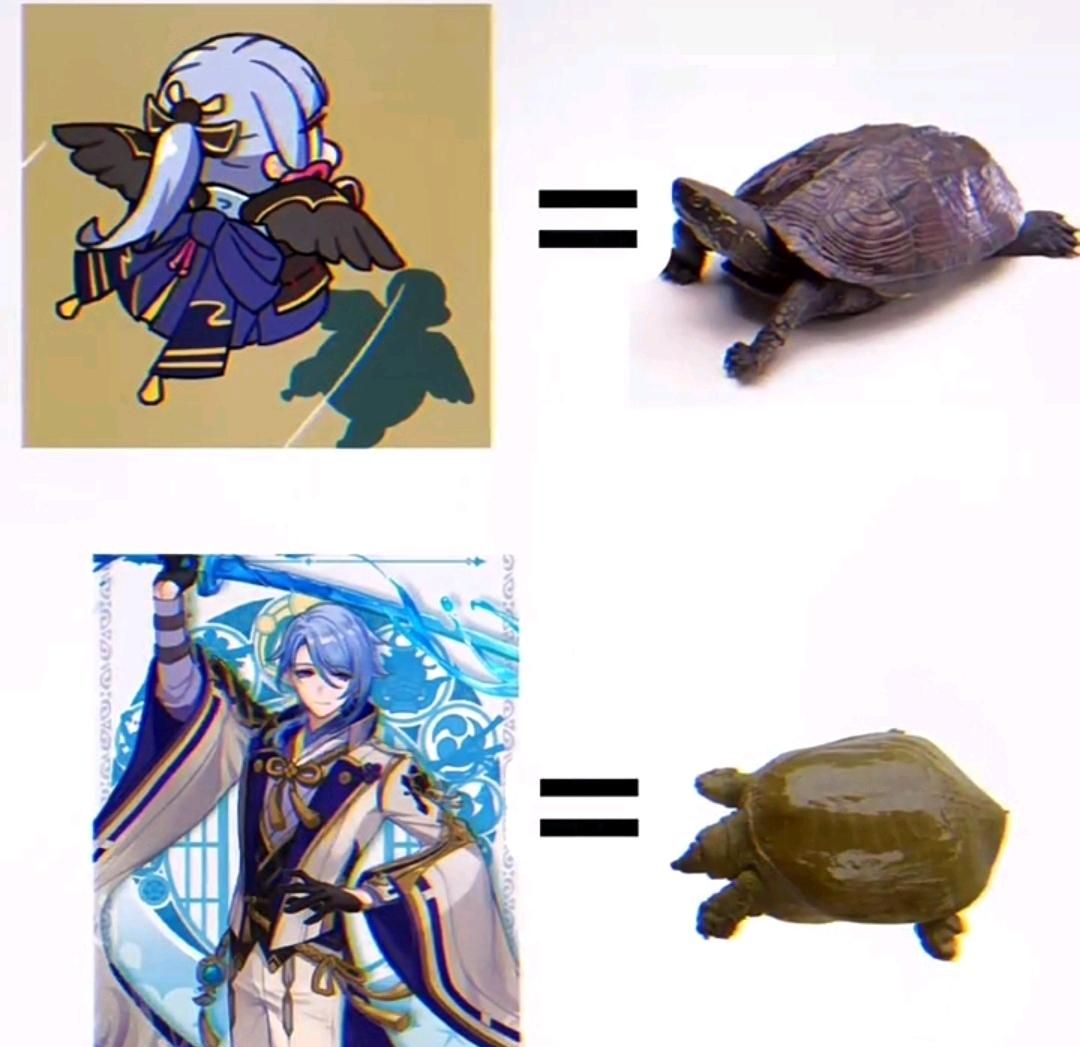 原神神里绫华和神里绫人不愧为是兄妹玩家我滴个龟龟