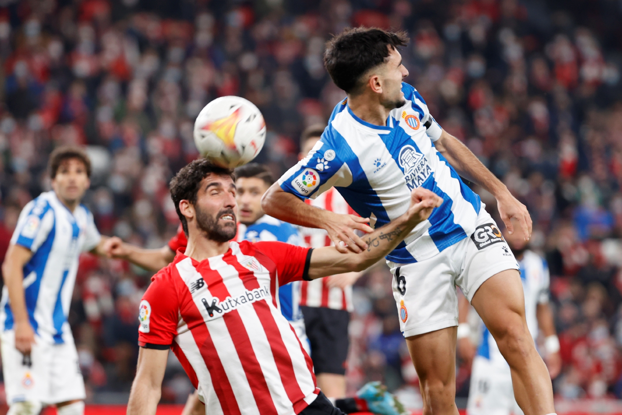 足球西甲联赛毕尔巴鄂竞技胜西班牙人