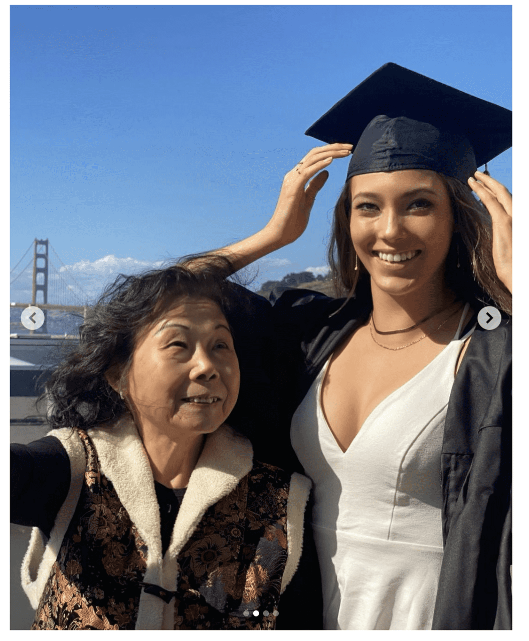 谷爱凌是外婆带大的