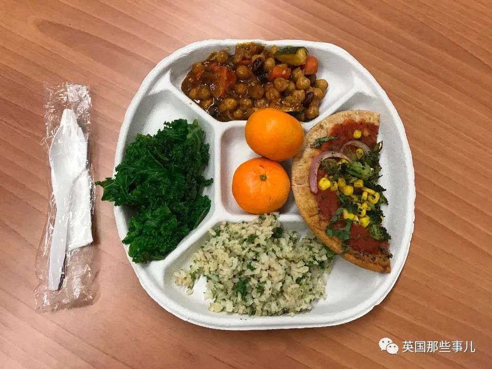 各国网友晒自己学校食堂的午餐,来看看大家都吃啥!