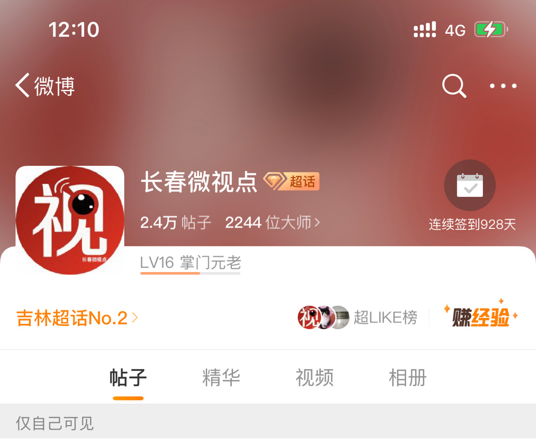 你们在超话里都什么等级了