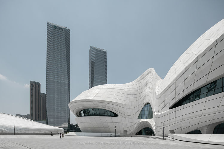 长沙一奇特建筑造型为模仿芙蓉花建造初期曾被质疑不好看