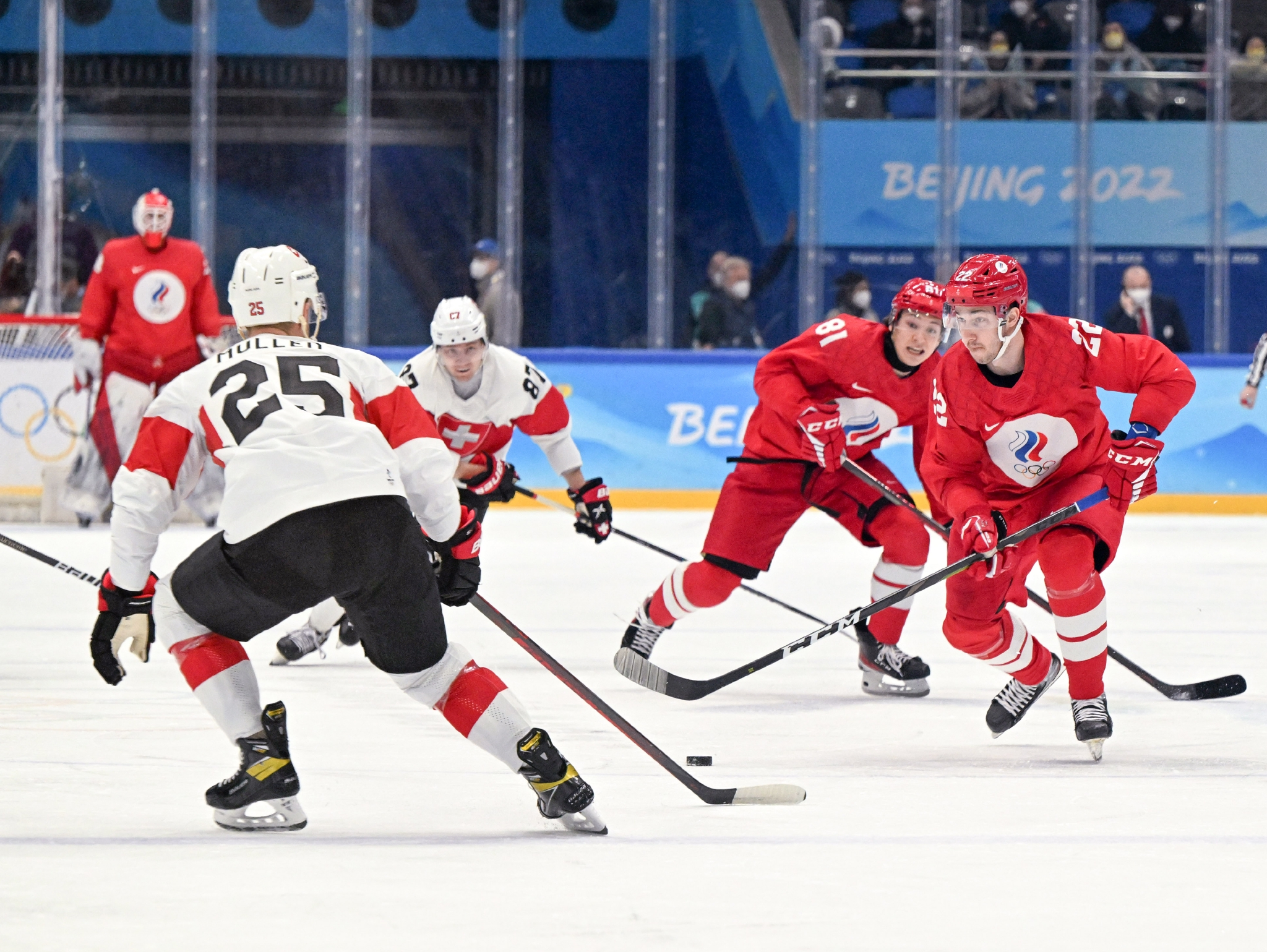 冰球——男子小组赛:俄罗斯奥委会队战胜瑞士队|俄罗斯|奥委会|冰球