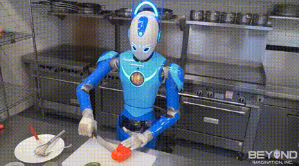 昭和式人形机器人有wifi就能遥控从太空旅行到做饭洗碗啥都会