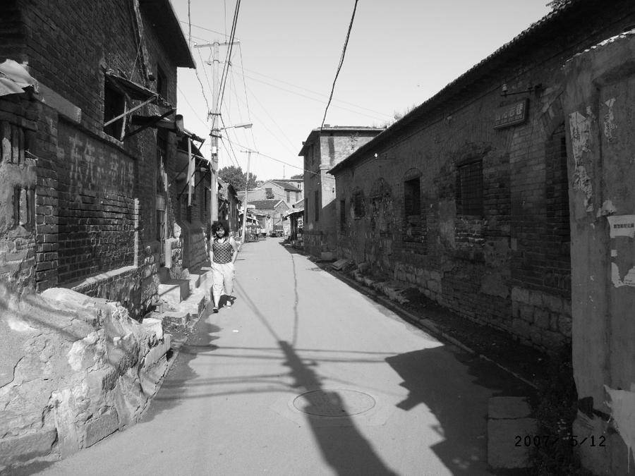 济南老街巷旧影(三)影壁后街,立山街,先志巷,聚贤街,顺河街|济南市