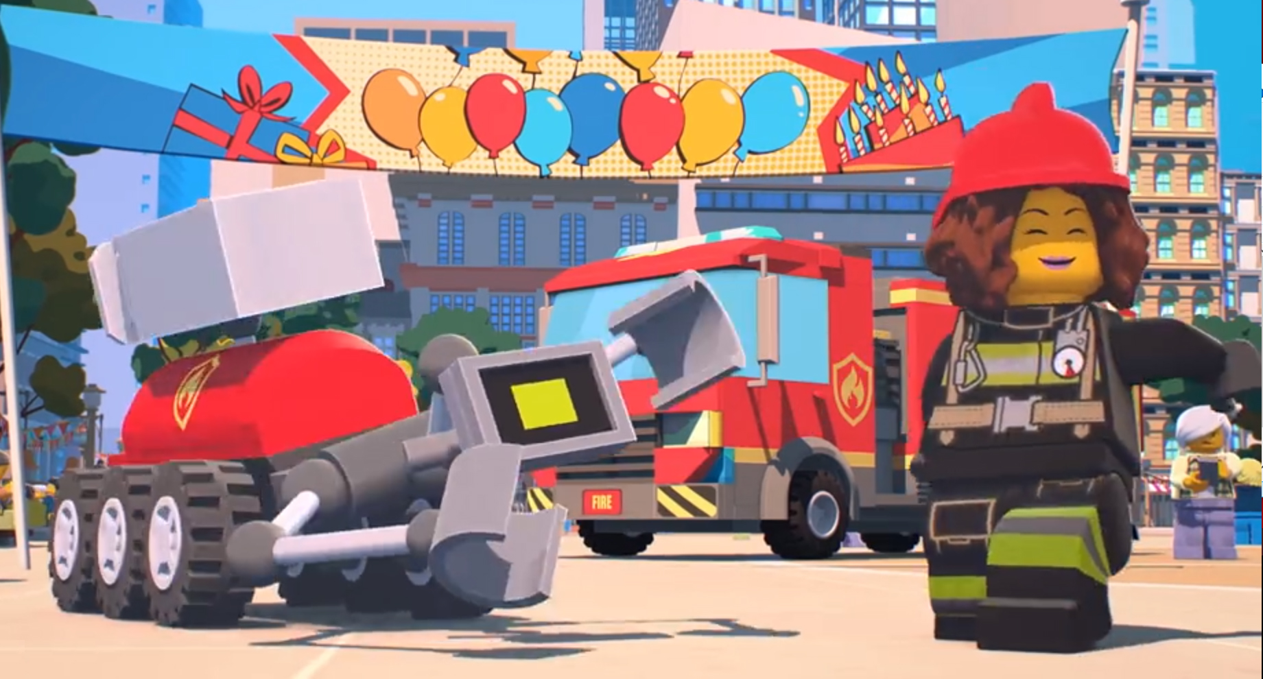 喜欢消防车的朋友这款乐高60282消防移动指挥车收入囊中了吗