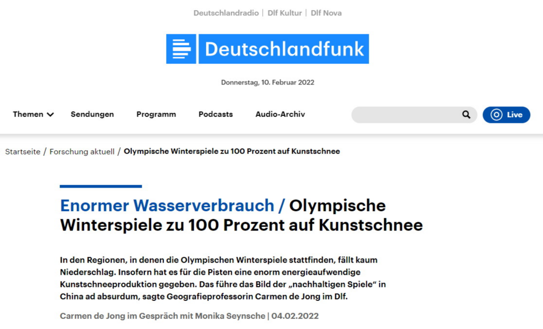 外媒：冬奥用人造雪不环保！瑞士媒体人批驳：真虚伪！休闲区蓝鸢梦想 - Www.slyday.coM
