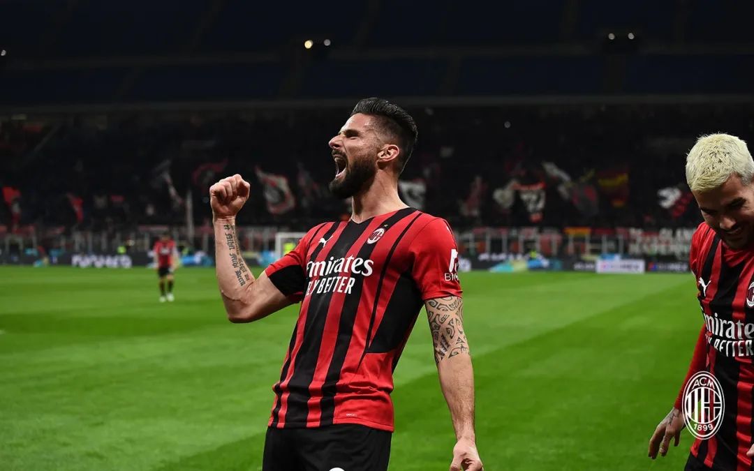 吉鲁连场双响,米兰大胜拉齐奥晋级意大利杯四强|吉鲁|米兰|拉齐奥