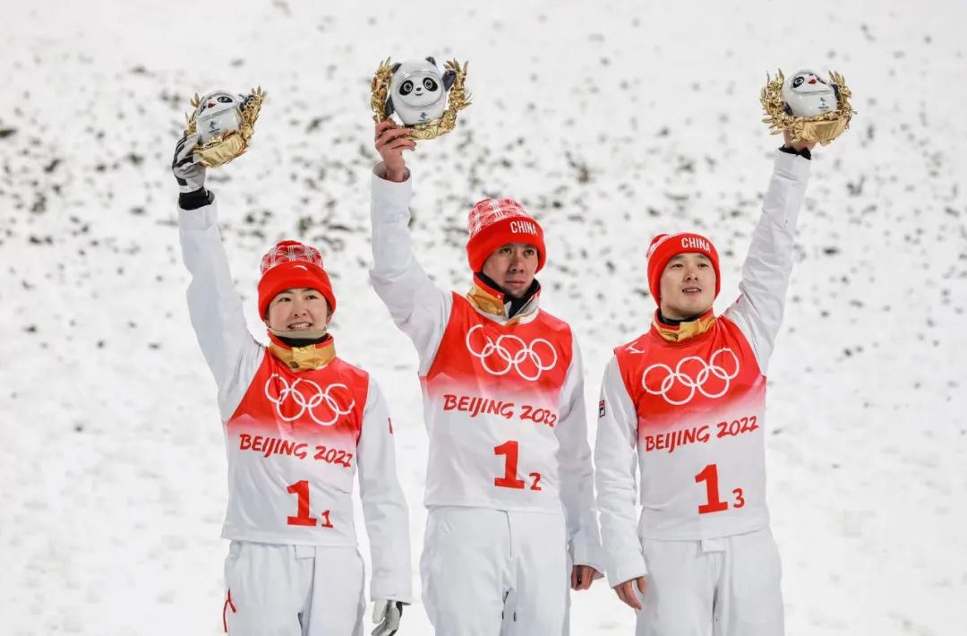 徐梦桃、贾宗洋、齐广璞