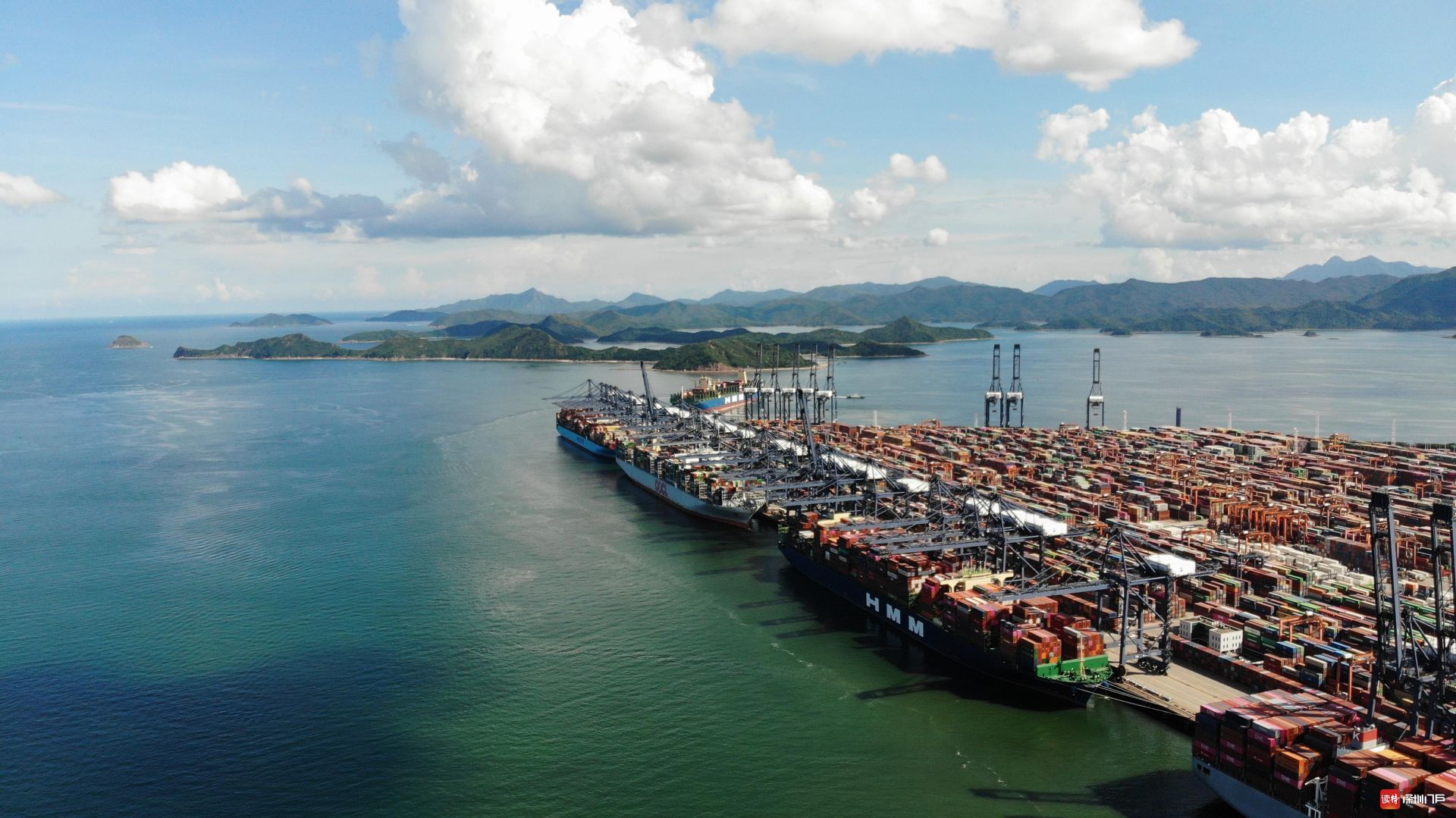 盐田港.深圳特区报记者 杨浩翰 摄