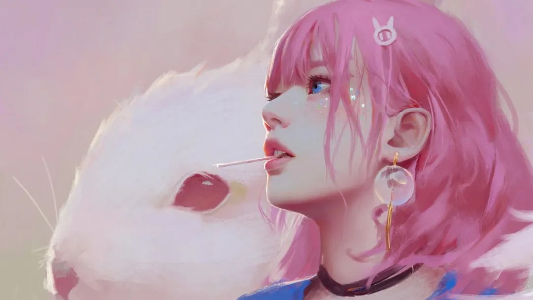 今日壁纸丨在?花30秒看看甜妹.|爱爱|蜜桃|可可_新浪新闻