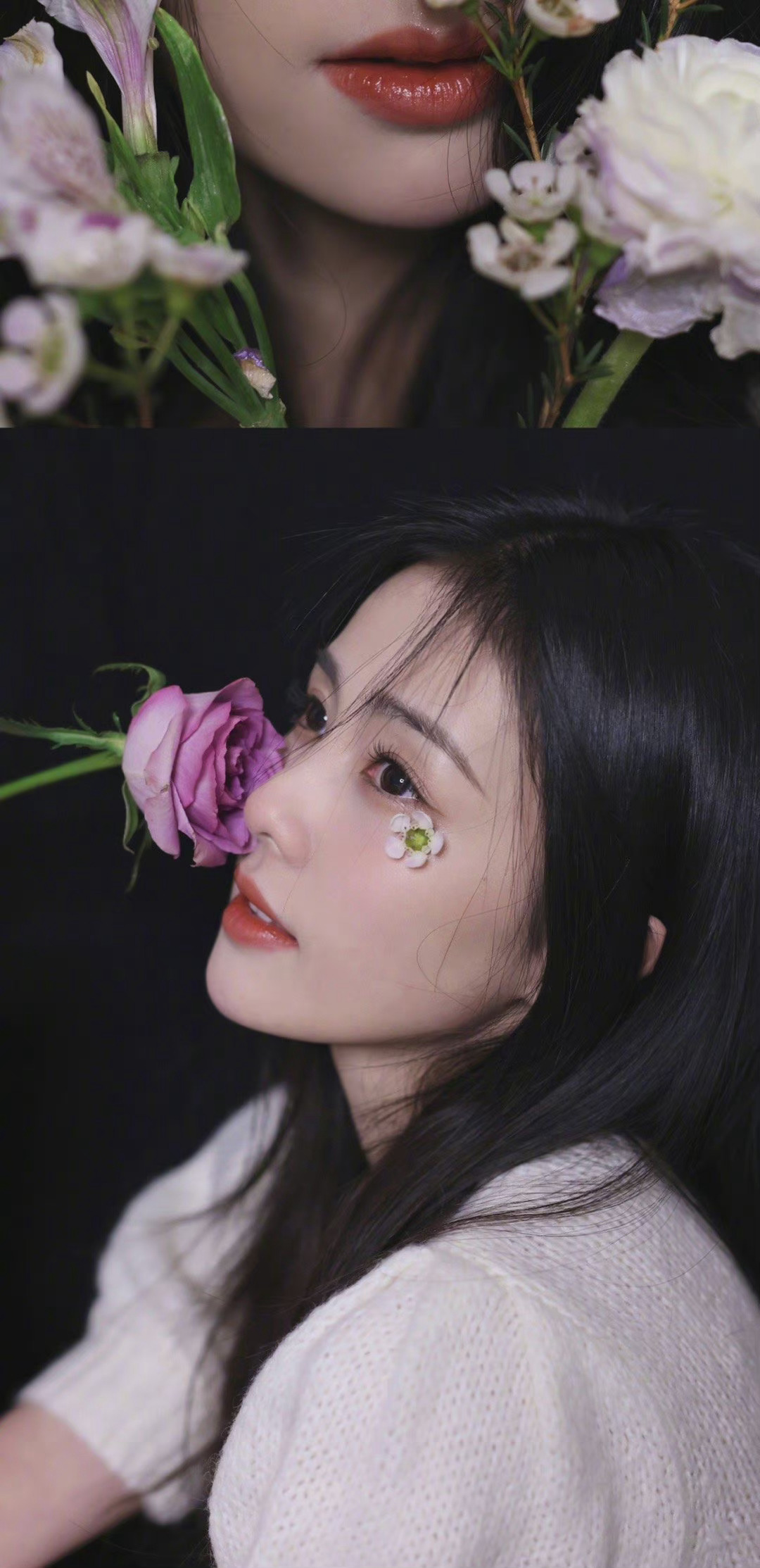 白鹿花仙子情绪感大片看到真花仙子了人比花娇疯狂心动06