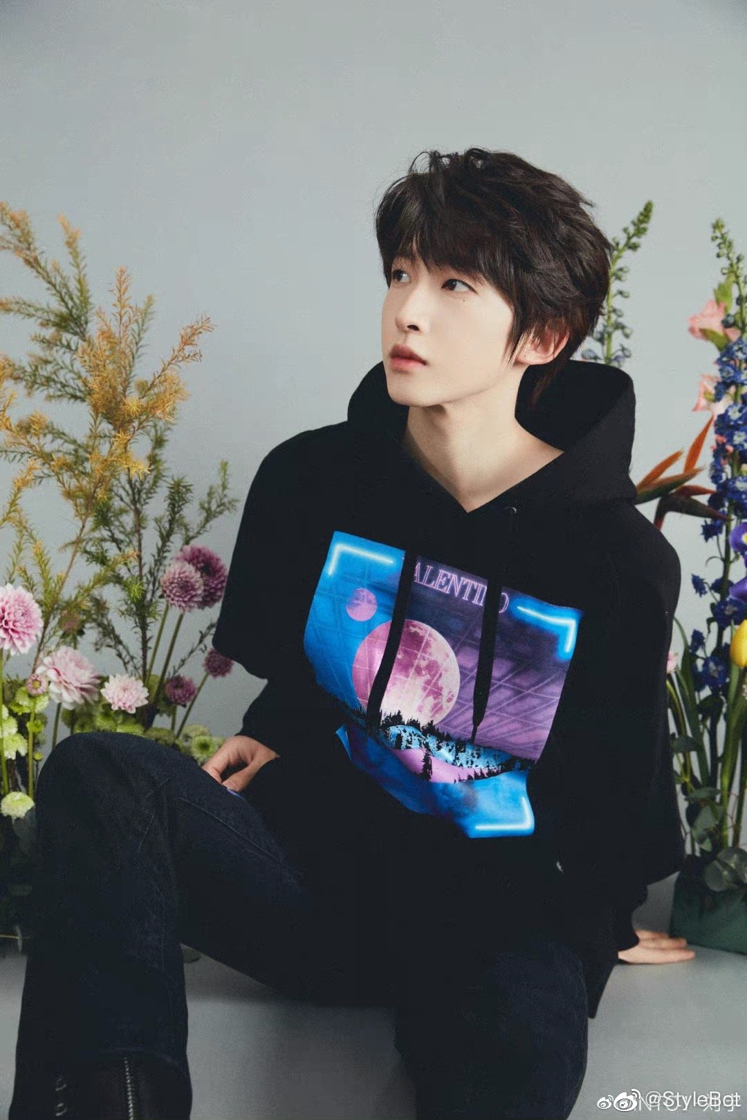 刘宇最新品牌大片帅气男孩硬照好绝