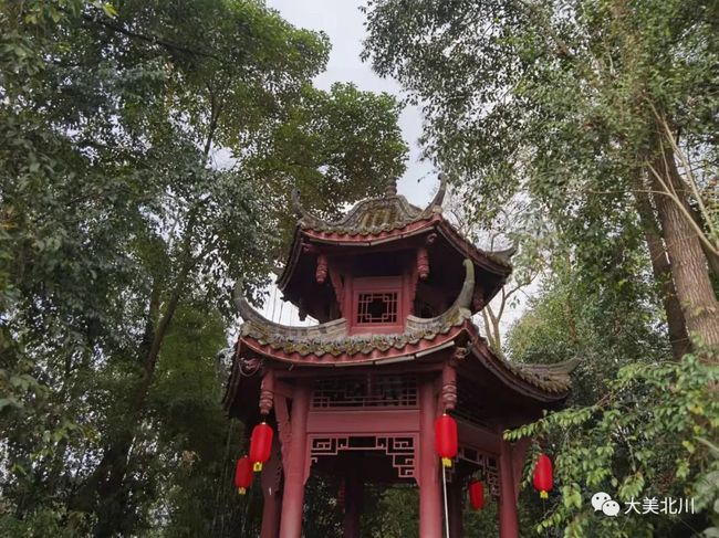 绵阳北川安昌公园的年味