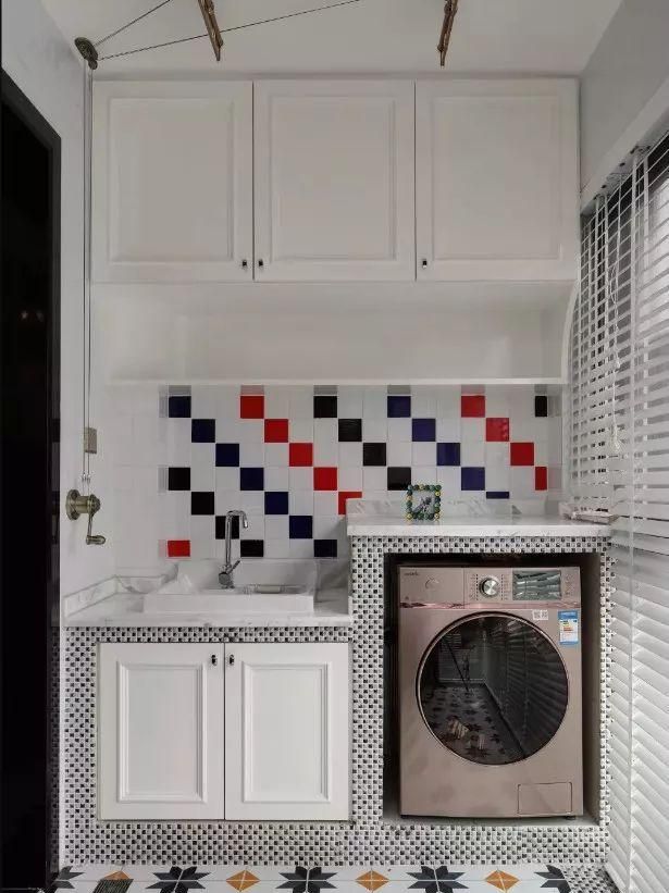 砖砌的洗手台防水实用又耐看