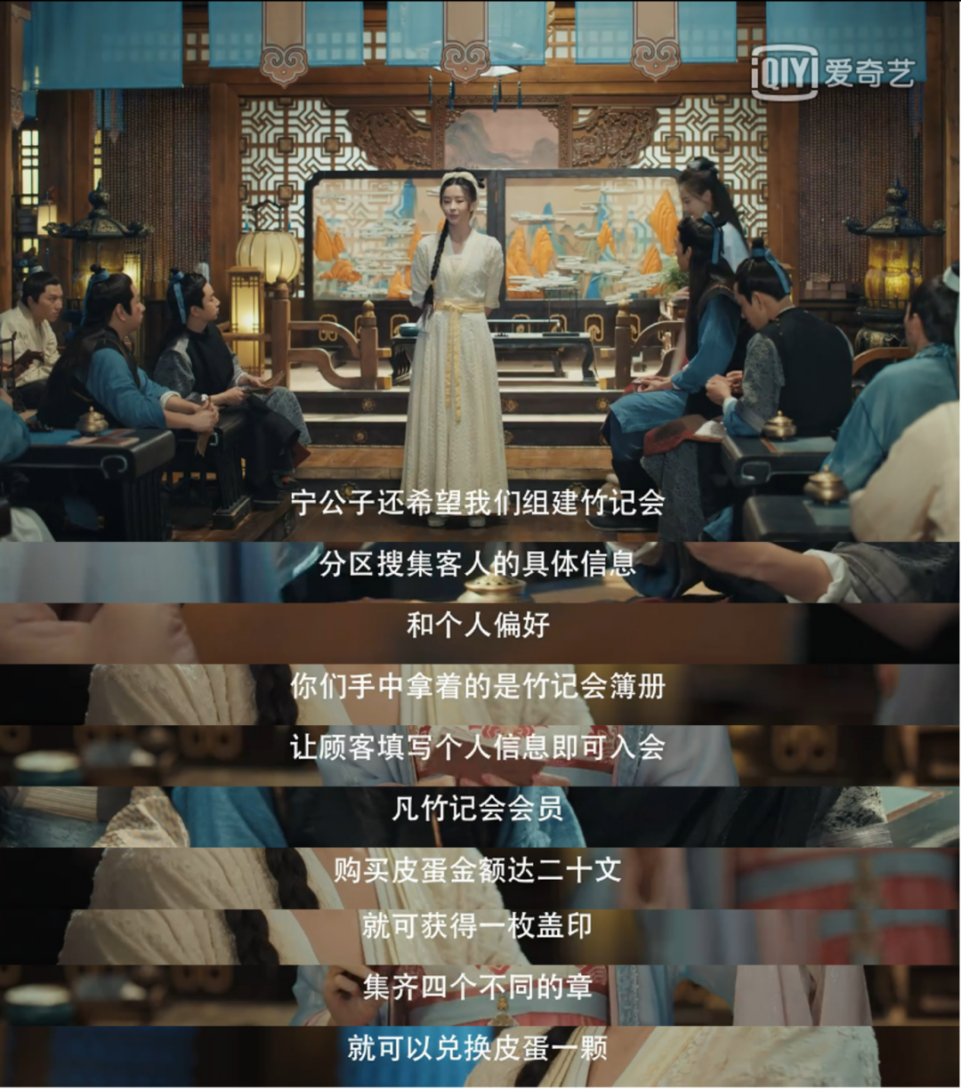 生意扩大,在主街道开起饭店,待经营稳固之后升格为"竹记"联盟商号总部