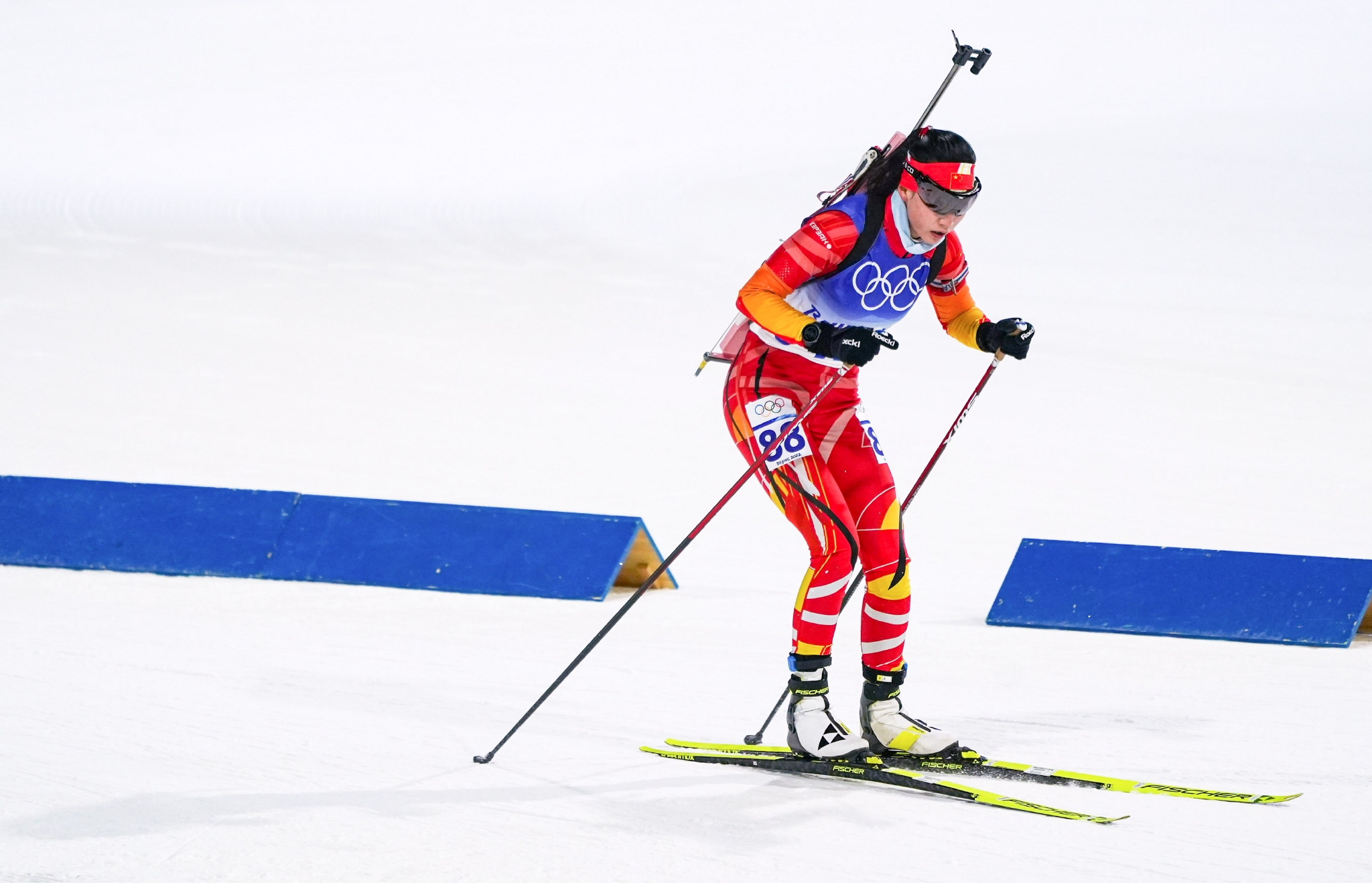 冬季两项女子75公里短距离赛况