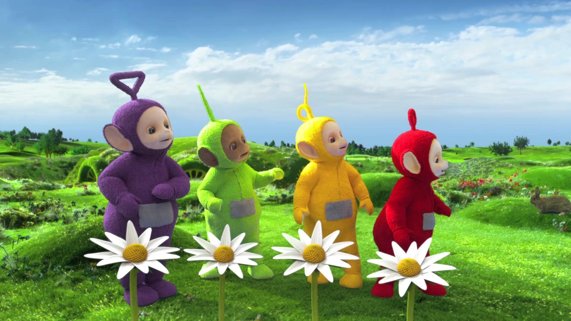 新天线宝宝1:天线宝宝来了,一起数字,还变出了花朵