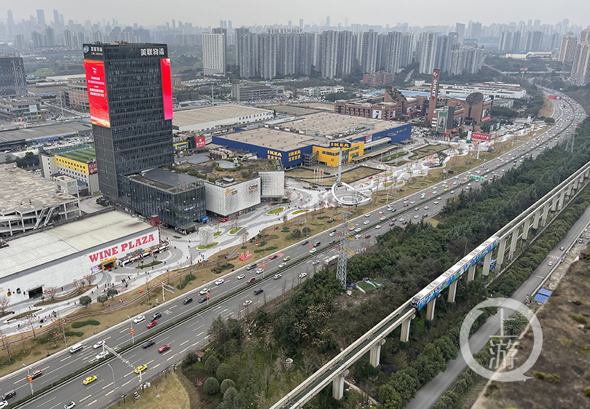 重点工程连连看寸滩国际新城时尚消费区步行街成为重庆主城又一新晋网