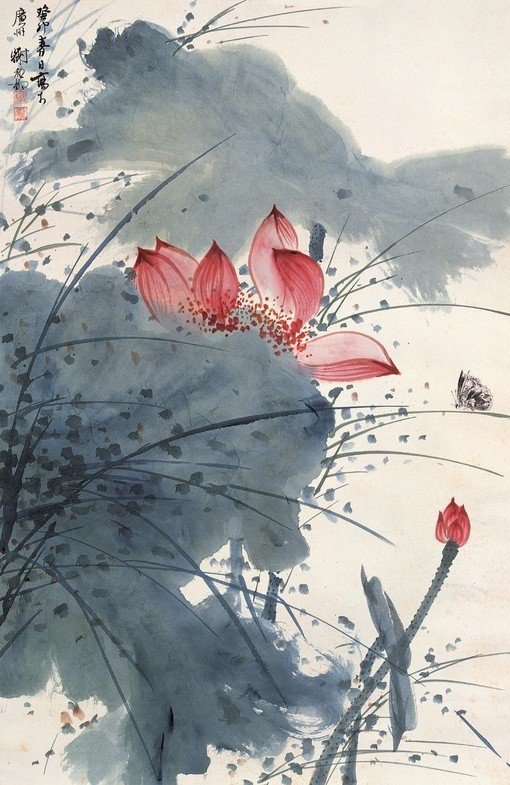 梅雨霁暑风和高柳乱蝉多小园台榭远池波鱼戏动新荷