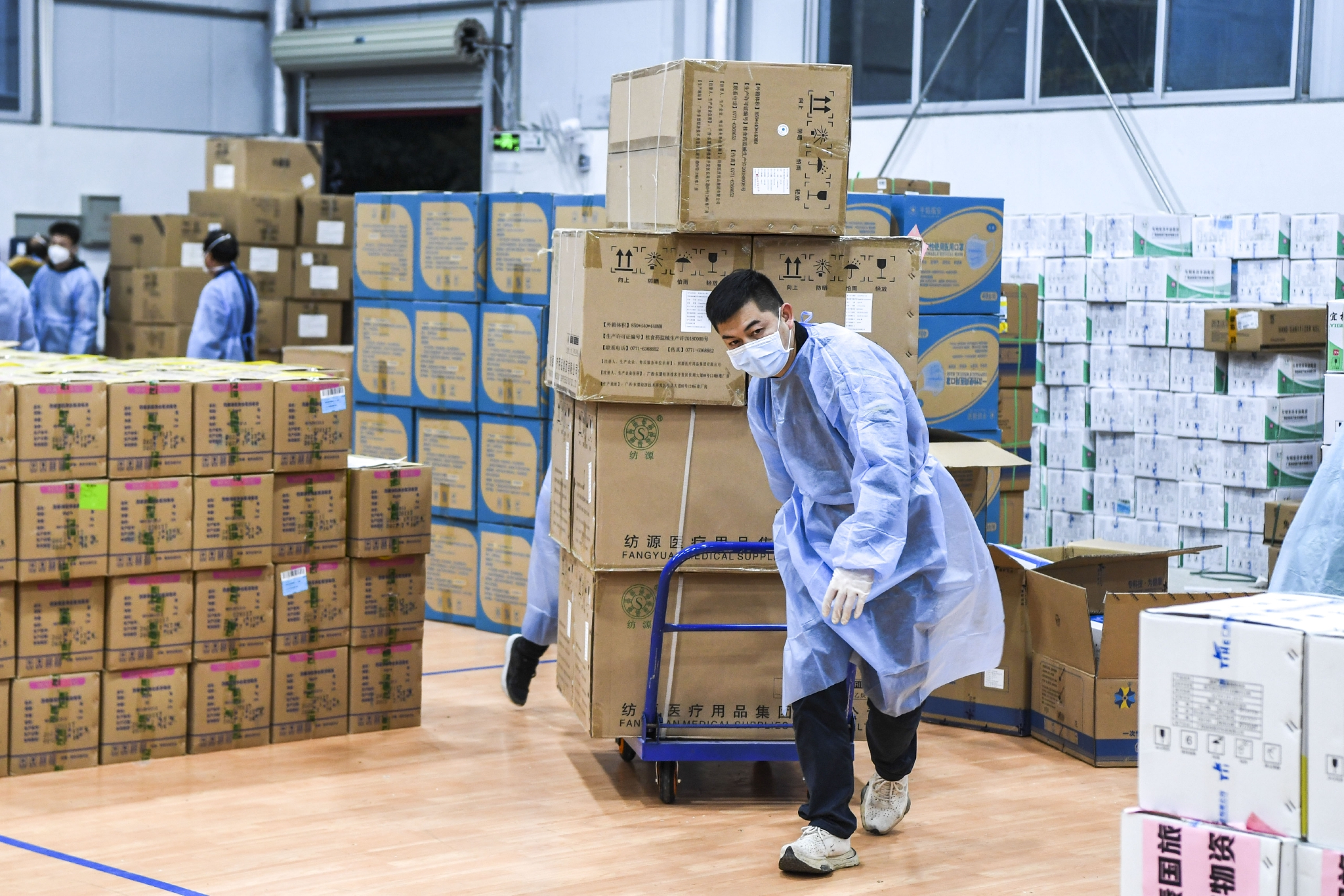 抗疫物资汇聚广西德保|广西|百色市|新冠肺炎_新浪新闻