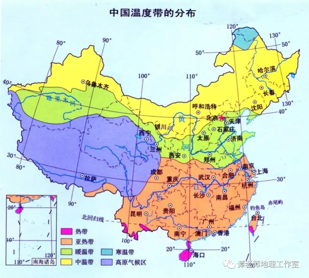中国光气候分区图（采光设计必备） - 土木在线