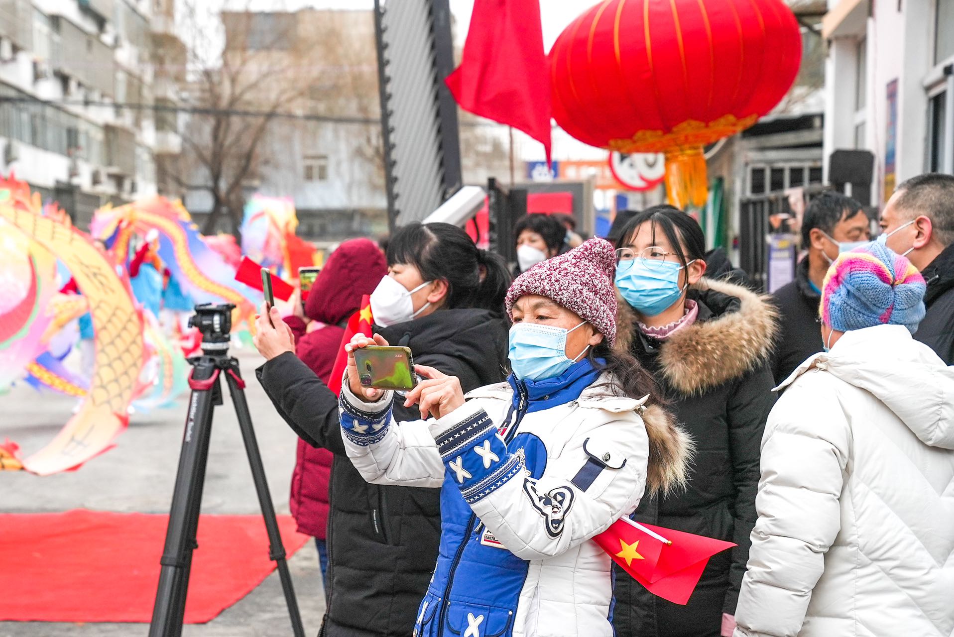 北京大兴西红门宏福园小区解封！居民收到“冰墩墩”休闲区蓝鸢梦想 - Www.slyday.coM