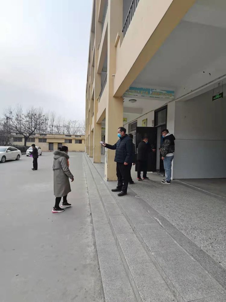 菏泽市定陶区滨河中学开展2022春季开学疫情防控演练活动