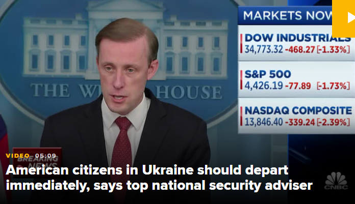 沙利文：俄罗斯下周突袭乌克兰休闲区蓝鸢梦想 - Www.slyday.coM