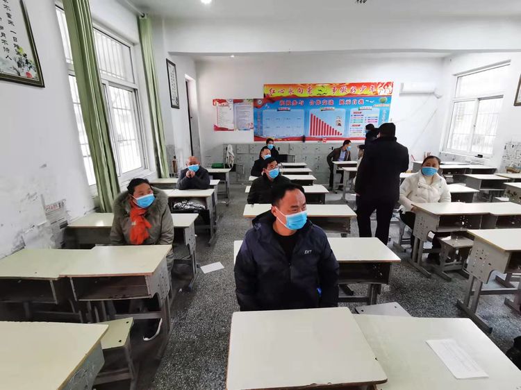 菏泽市定陶区滨河中学开展2022春季开学疫情防控演练活动