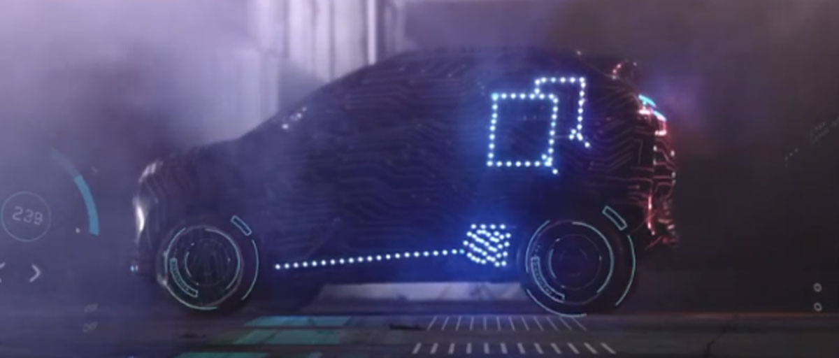有望年内上市 奇瑞QQ第二款纯电动车预告图曝光