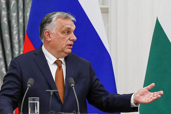 匈牙利总理:俄乌开战将引发难民潮 反对欧盟对俄制裁