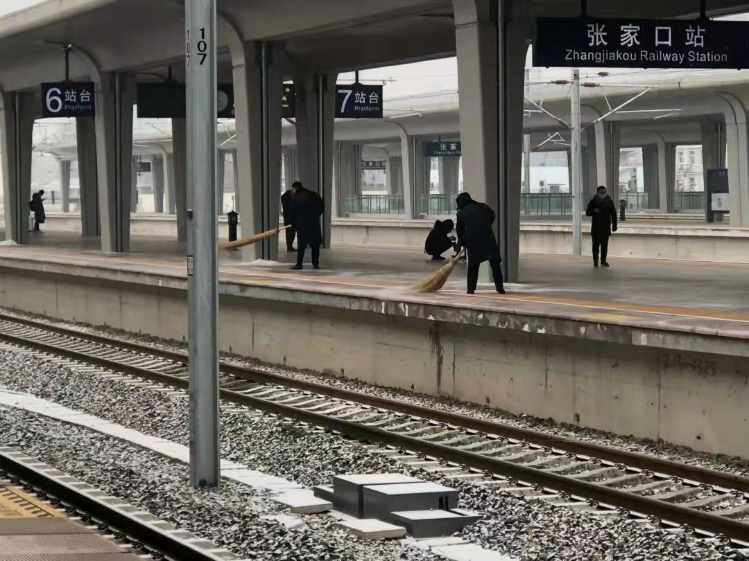 【"以雪为令"系列报道】张家口车务段:以雪为令 逆风而行