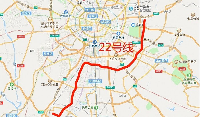 地铁线路不能不说是一种缺憾,而22号线的上马将能很大程度弥补这种