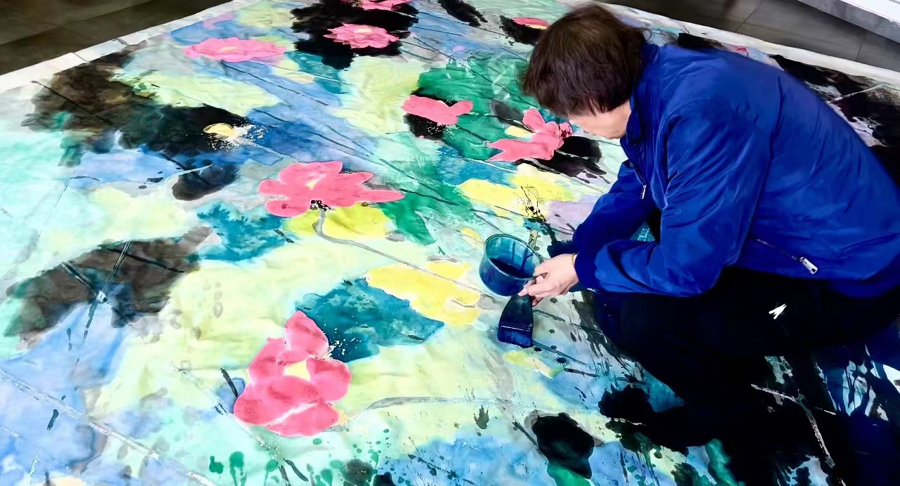 《冬奥之歌》主题画作创作者：它把我想对冬奥讲的话全都讲出来了休闲区蓝鸢梦想 - Www.slyday.coM