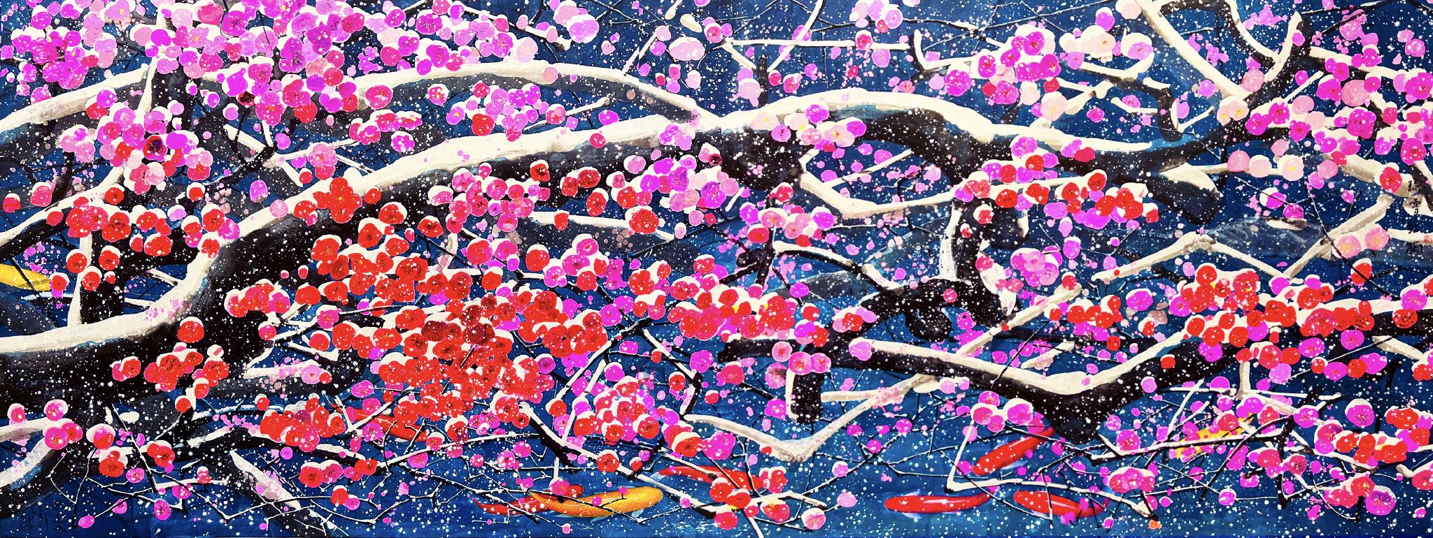 《冬奥之歌》主题画作创作者：它把我想对冬奥讲的话全都讲出来了休闲区蓝鸢梦想 - Www.slyday.coM