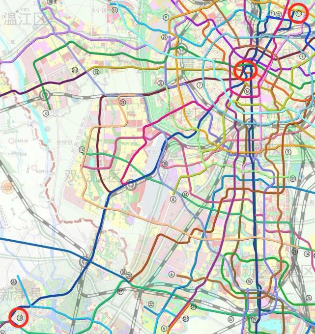 成都地铁10号线路图图片