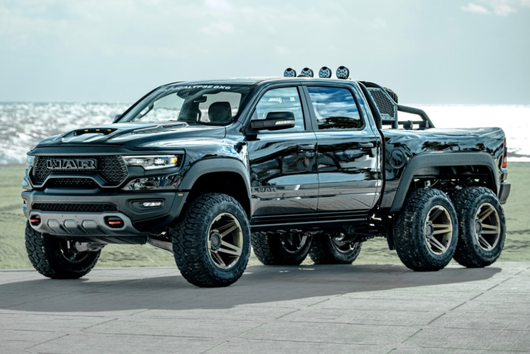 接近800马力的六脚巨兽道奇公羊霸王龙trx了解一下