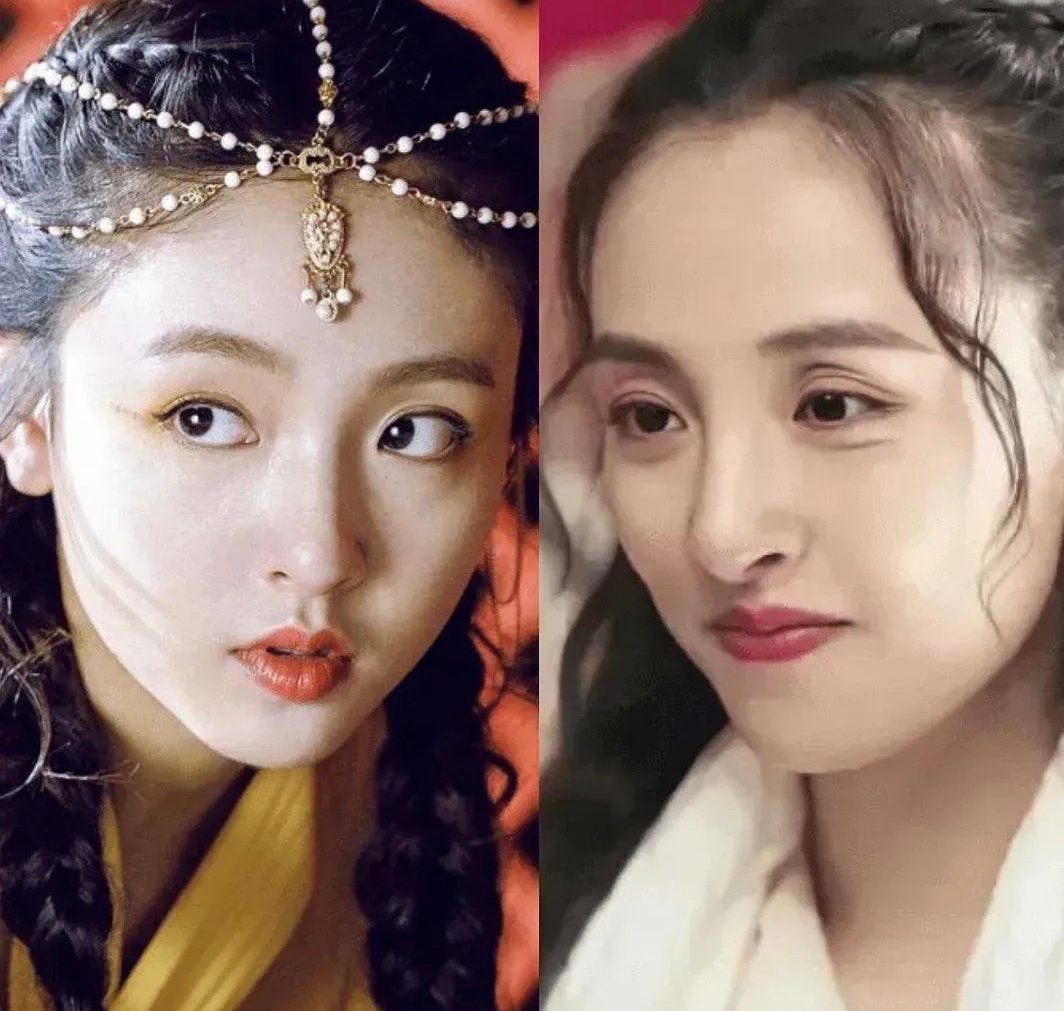 网上吴倩这张婚前婚后对比照蛮真实的