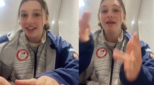 这位18岁美国女运动员的泪水，就是对百年前中国人奥运三问的最好回答休闲区蓝鸢梦想 - Www.slyday.coM