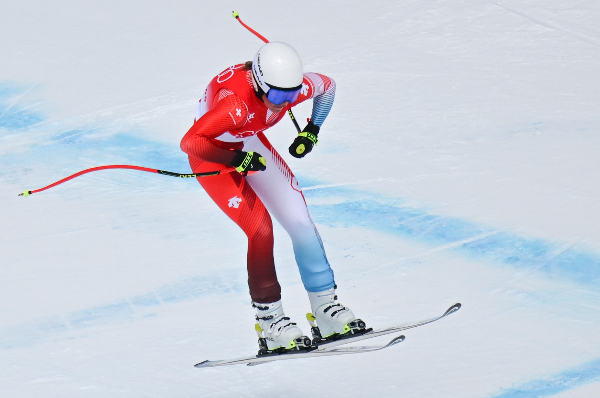 高山滑雪——女子滑降:瑞士选手夺冠|高山滑雪|瑞士|北京市_新浪新闻