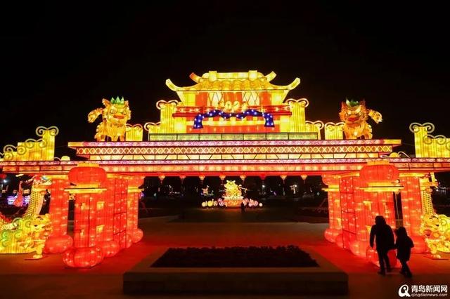 AR元宇宙、冰墩墩空降！青岛最后一波灯会，还没来的抓紧了！休闲区蓝鸢梦想 - Www.slyday.coM